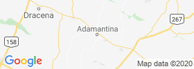 Adamantina map